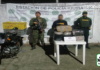 Iquira: Capturado por transporta 23 kilos de marihuana