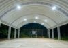 Guadalupe fortalece su infraestructura rural con nueva cubierta para escenario deportivo